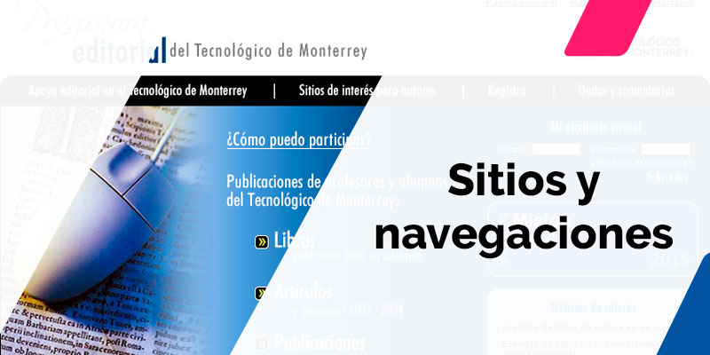 Sitios y navegaciones